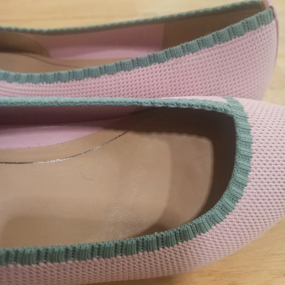 Vionic Dahlia Pointed Toe Ballet Flats Comfort Shoes cameo Pink Sz 9.5 New - Picture 14 of 14